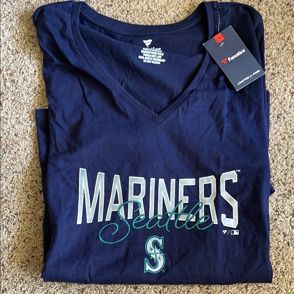Fanatics Women’s Seattle Mariners Tee 2X